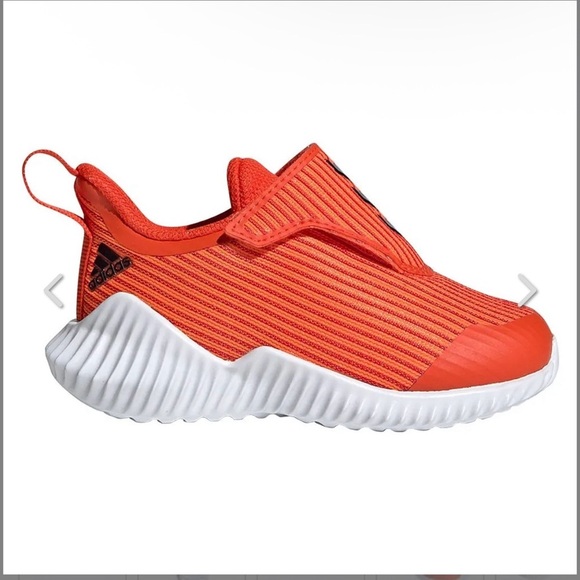 Adidas Kids Fortarun Orange Sneakers - Picture 2 of 4